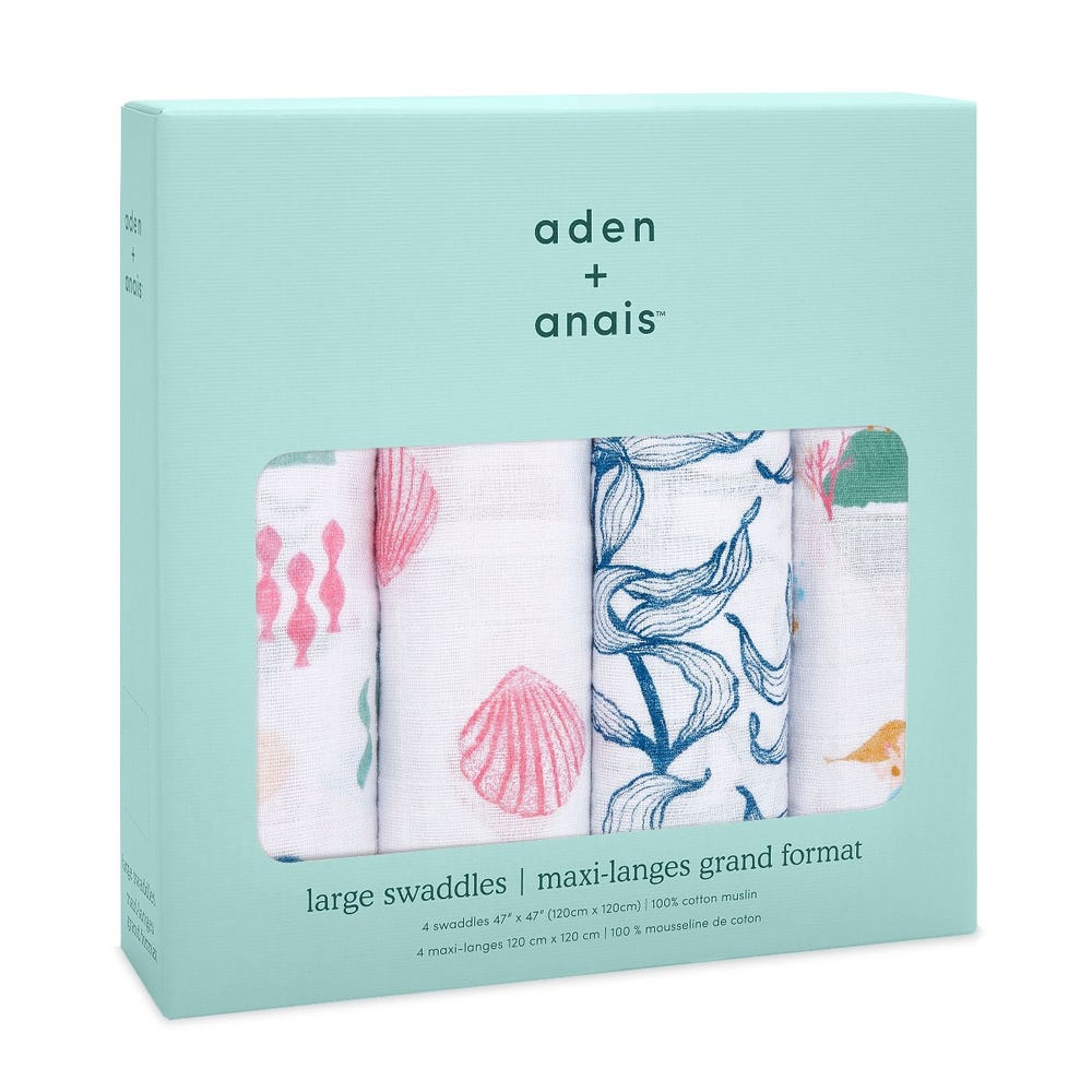 Swaddle Blankets 4 Pack The Care Connection