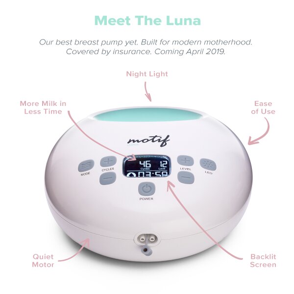 Motif Luna Battery-Powered Breast Pump