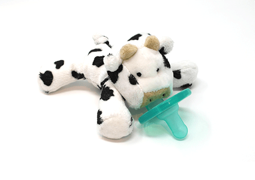 baby cow wubbanub pacifier