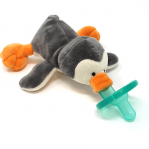 baby penguin wubbanub pacifier