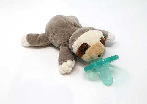 baby sloth wubbanub pacifier
