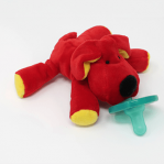red dog wubbanub pacifier