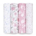 Swaddle Blankets – 4 Pack