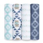 Swaddle Blankets – 4 Pack