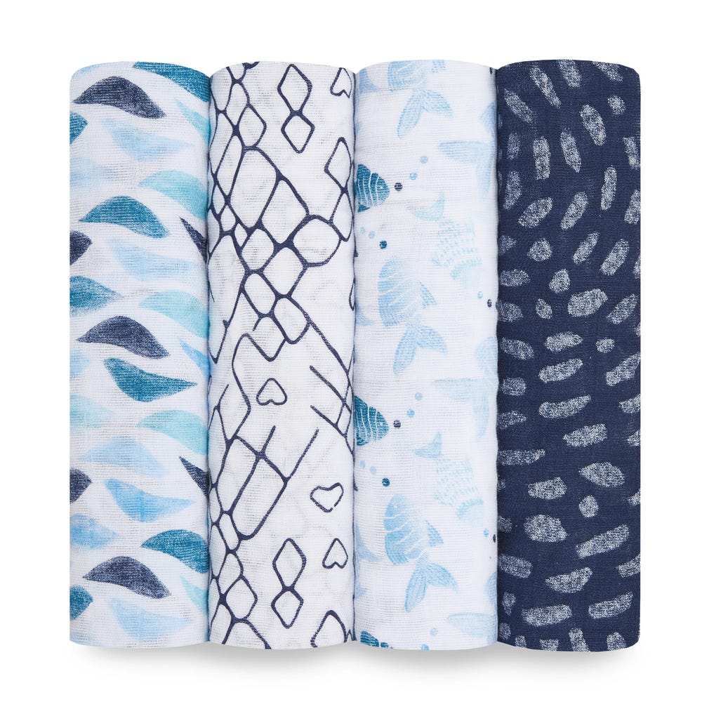 Swaddle Blankets – 4 Pack