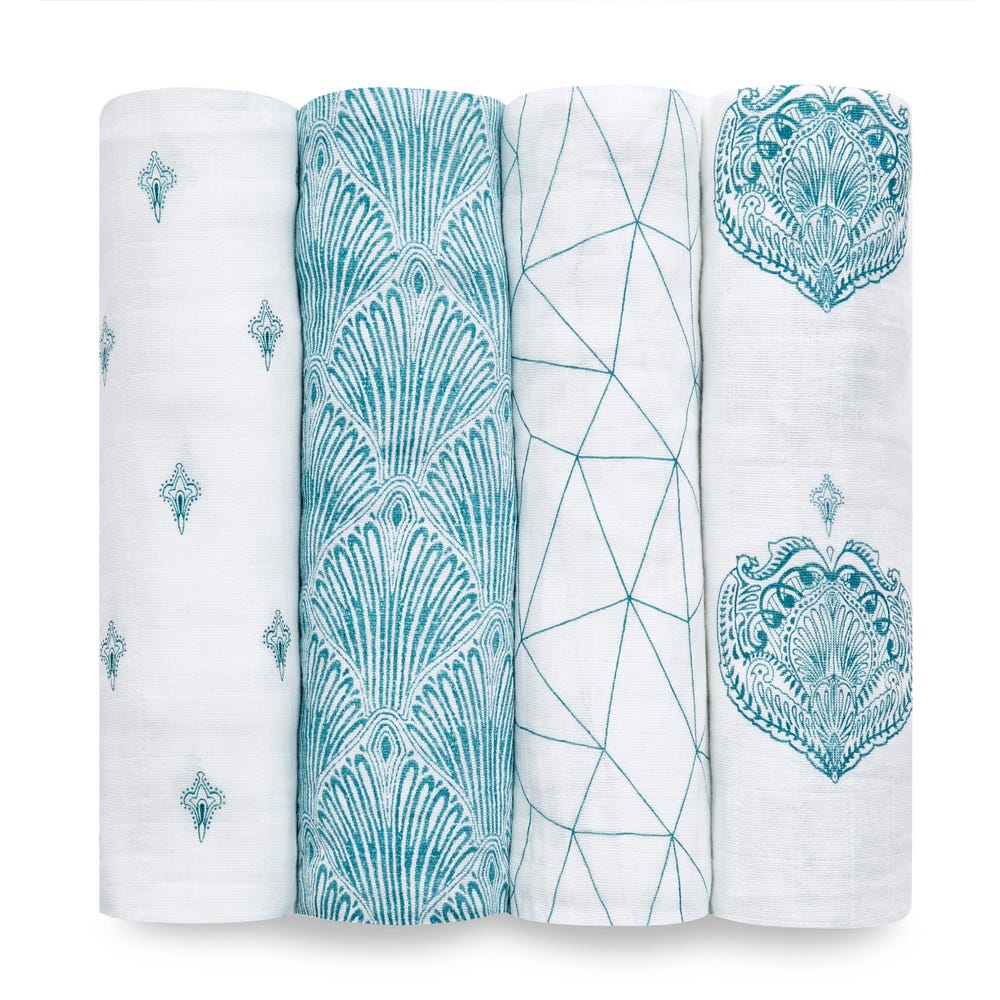 Swaddle Blankets – 4 Pack