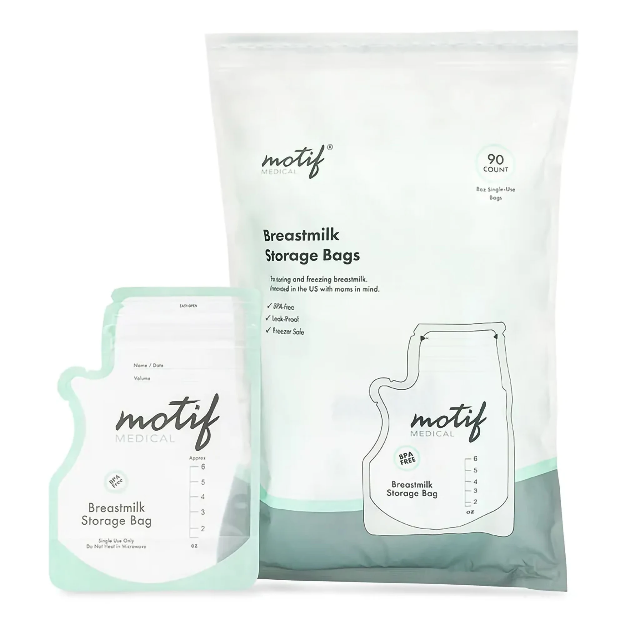 Motif Breast Milk Storage Bags